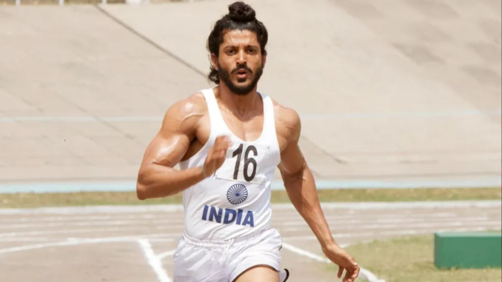 Bhaag Milkha Bhaag Re-Release पोस्टर में फरहान अख्तर मिल्खा सिंह के अवतार में
