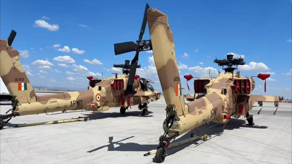 Apache Helicopter First Batch India Arrival at Jodhpur base