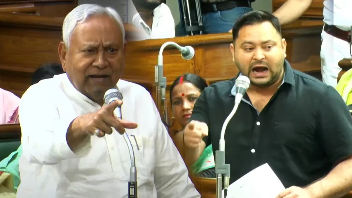 SIR विवाद पर Nitish-Tejashwi की तीखी भिड़ंत | Bihar Assembly Storm