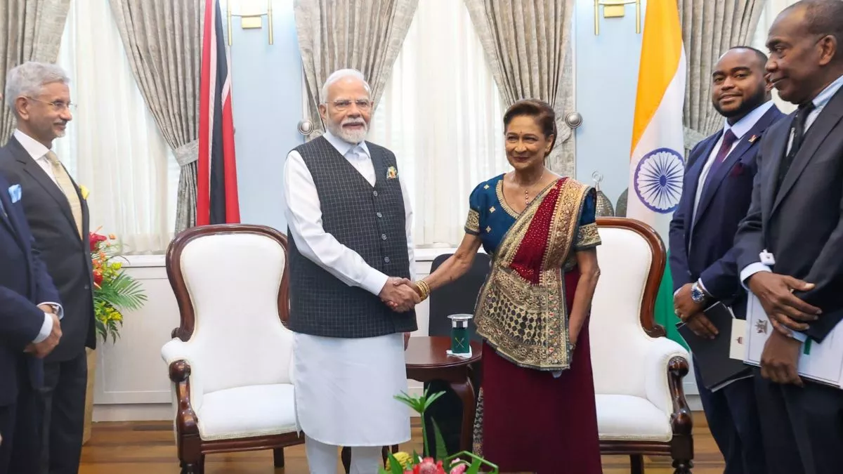 PM Modi in Trinidad - UNSC में भारत की स्थायी सदस्यता पर समर्थन