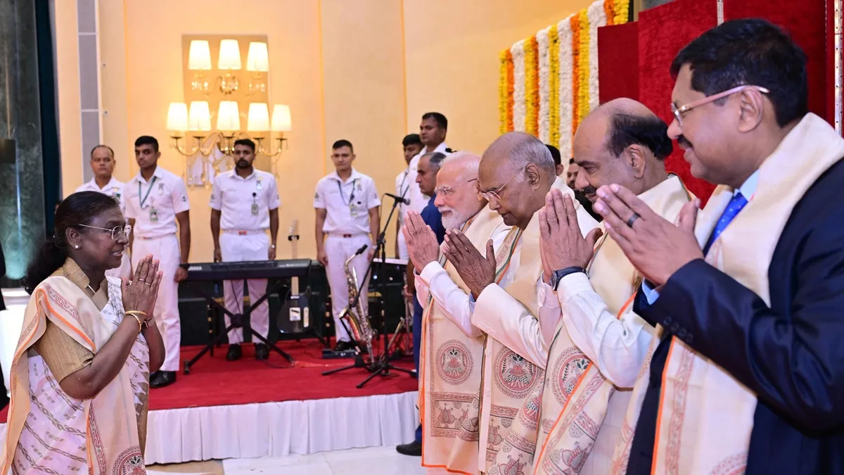 राष्ट्रपति मुर्मू का Raatri Bhoj – PM Modi और Om Birla हुए शामिल