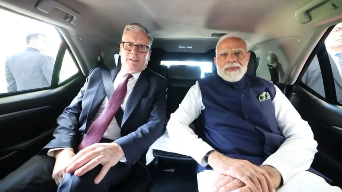 PM Modi और Keir Starmer की जबरदस्त केमिस्ट्री | India-UK Friendship पर नई चमक